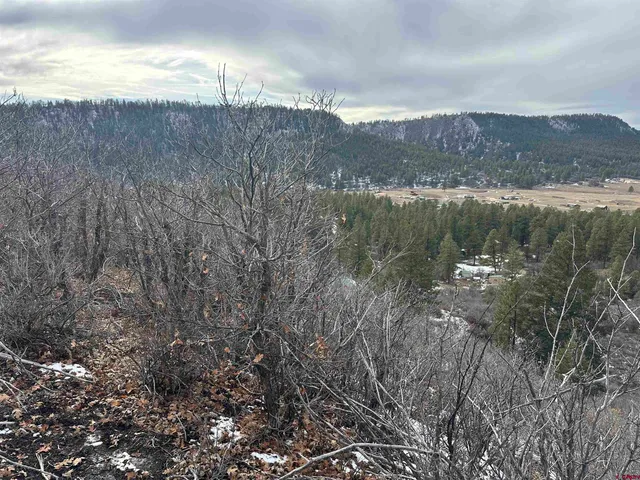 a view of lake with mountain