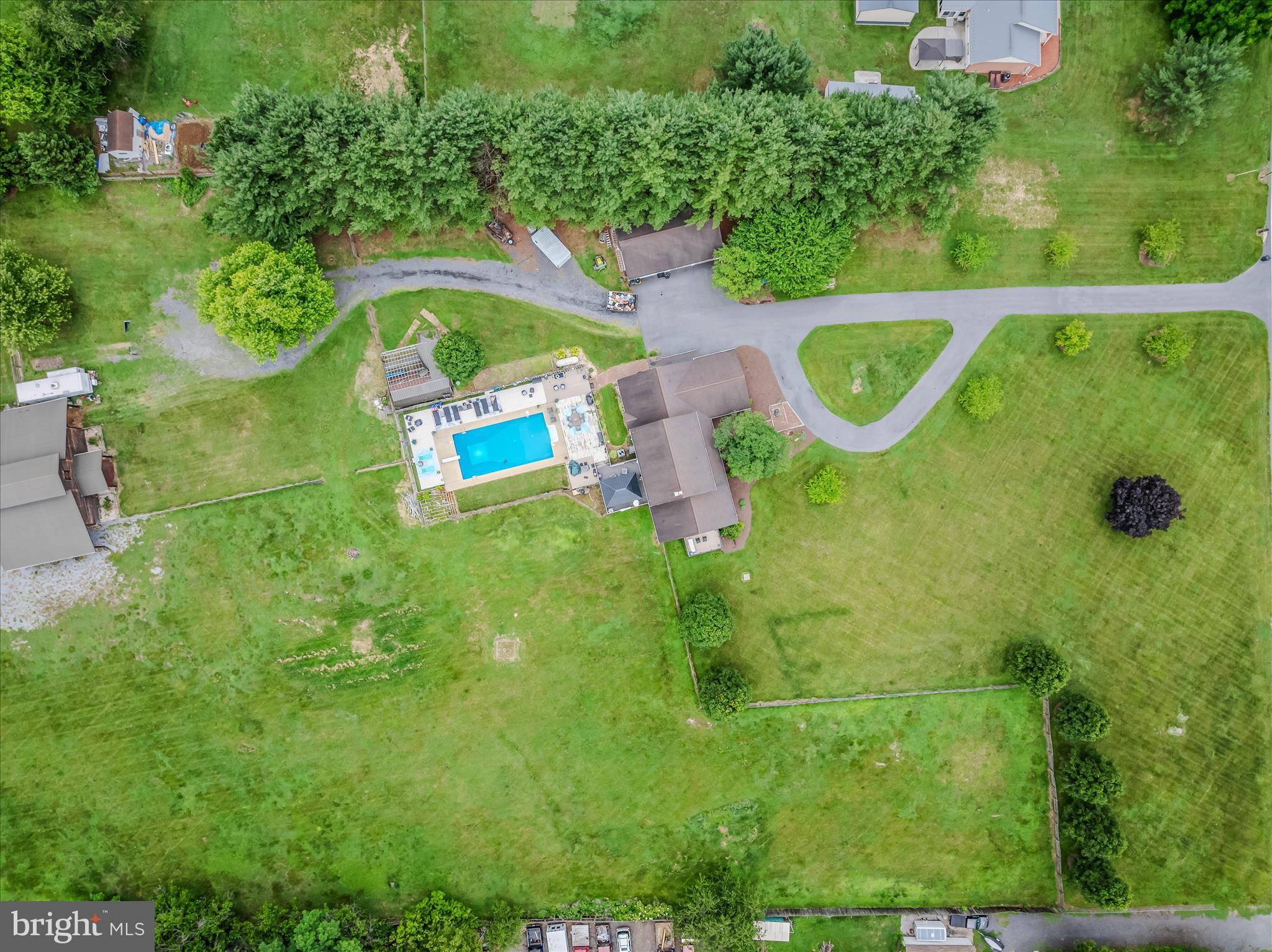 105 Grade Road Falling Waters, WV 25419 - Photo 91 of 96 Property Aerial