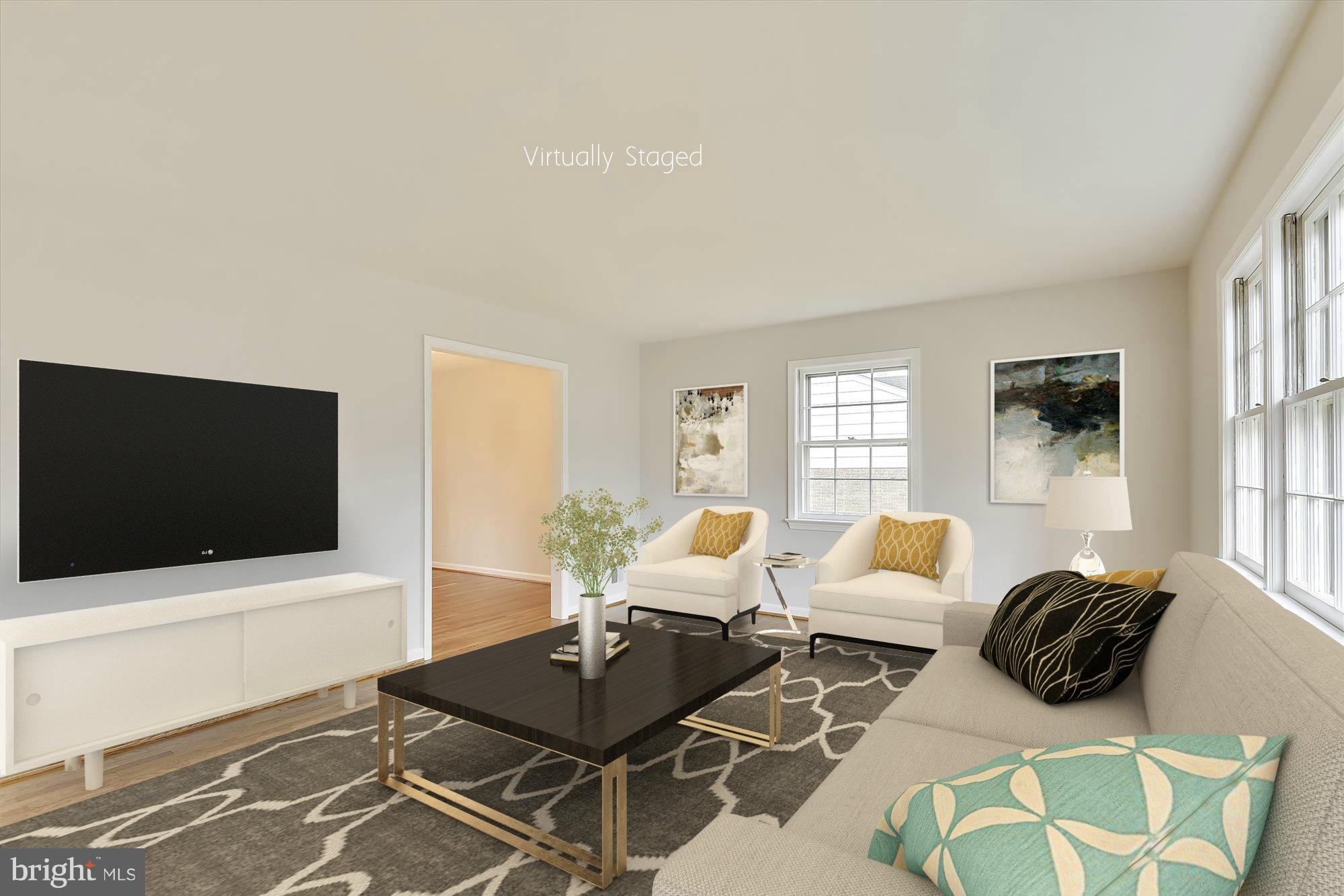 8300 Geneva Mason Road Potomac, MD 20854 - Photo 3 of 29 Living Room, virtual staging