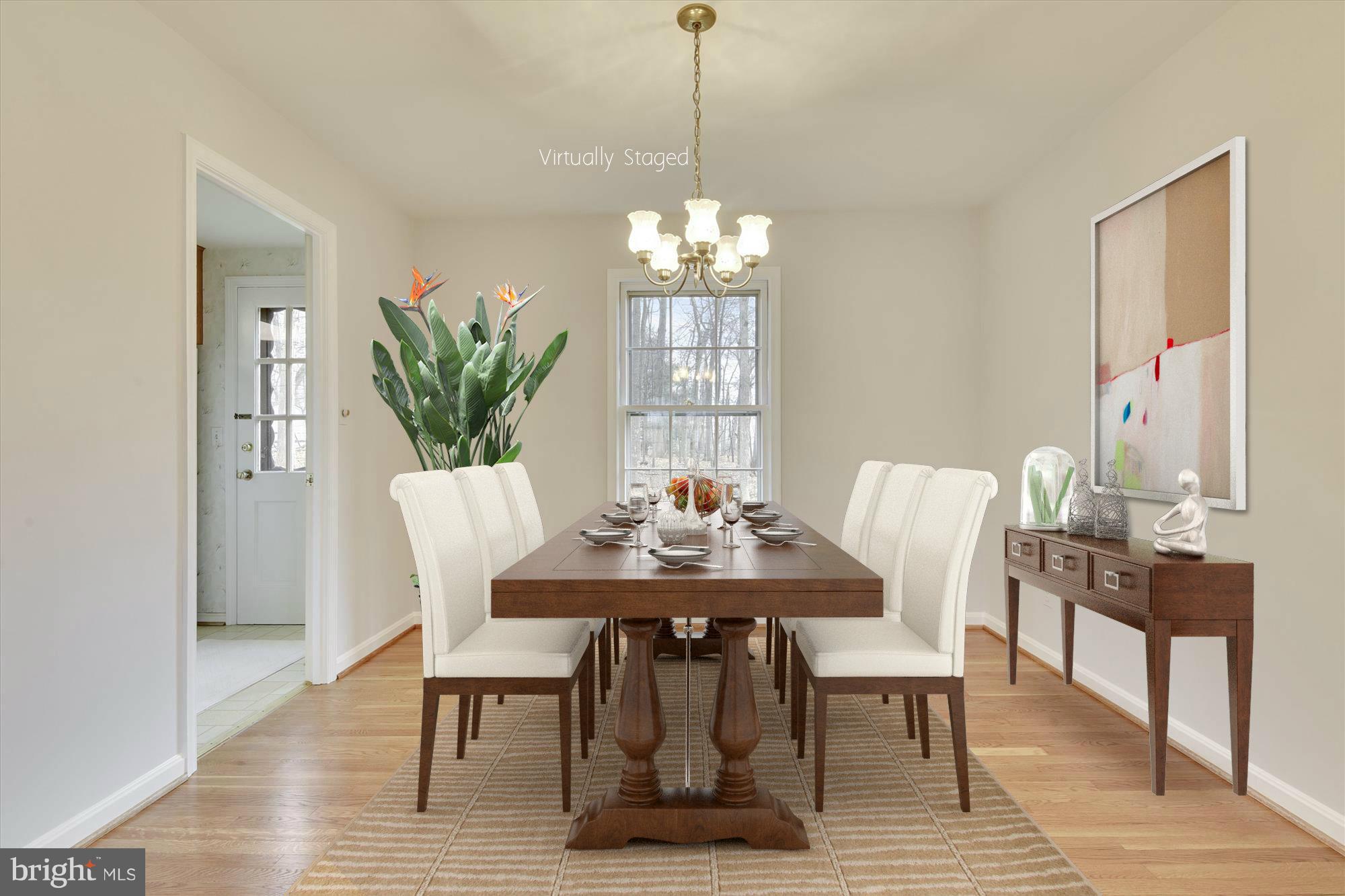 8300 Geneva Mason Road Potomac, MD 20854 - Photo 6 of 29 Dining Room, virtual staging