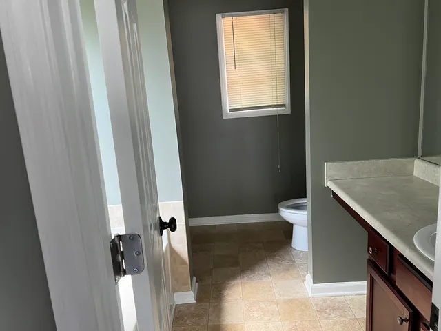 a bathroom with a sink and a toilet