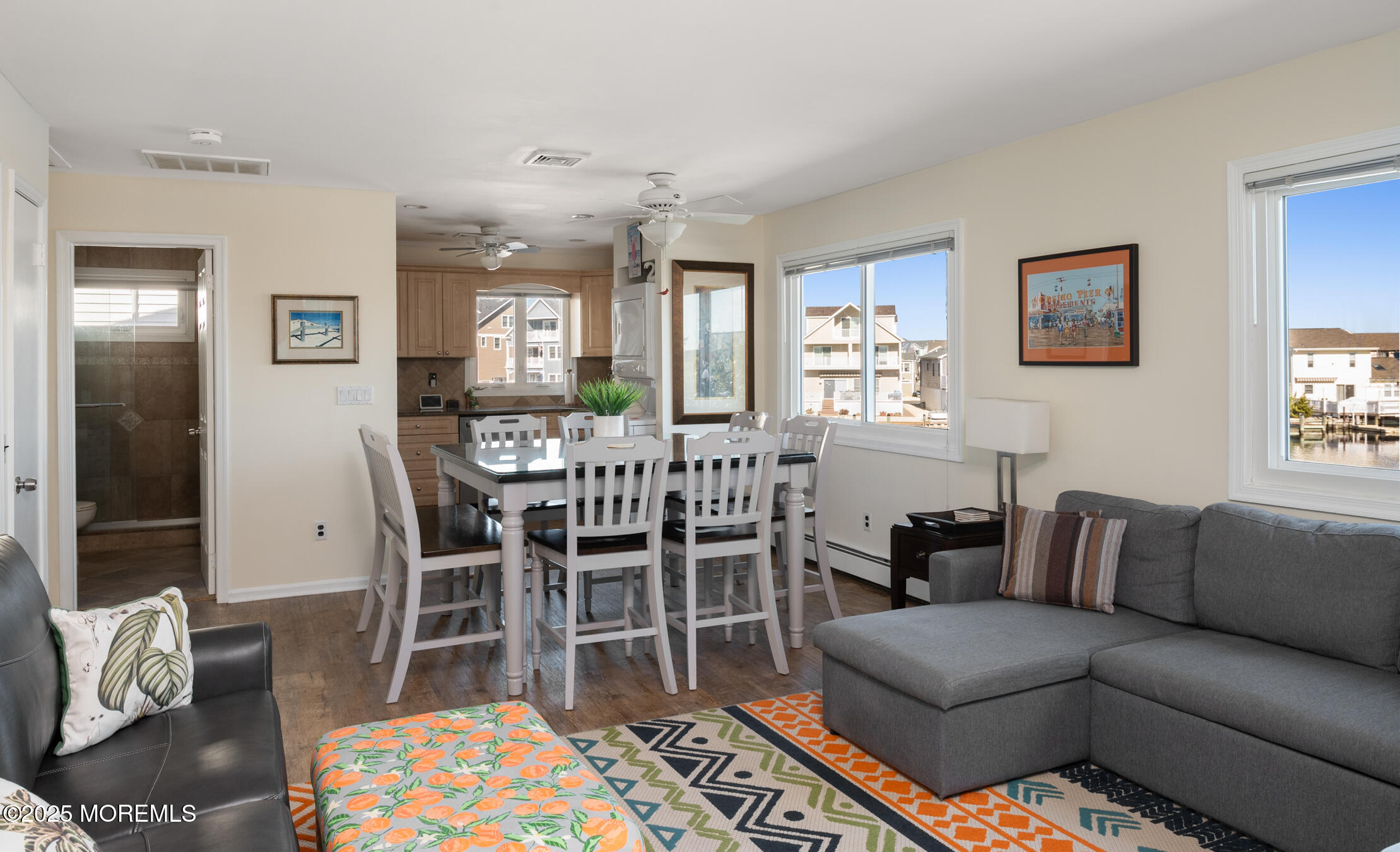 408 Coolidge Avenue, Unit 2 Seaside Heights, NJ 08751 - Photo 2 of 9 a view of a livingroom and dining room