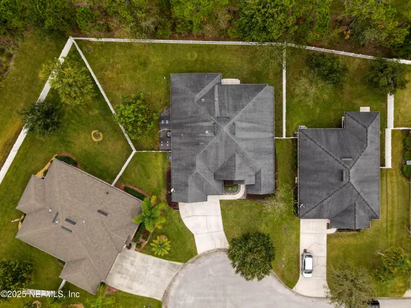 a house with trees in front of it