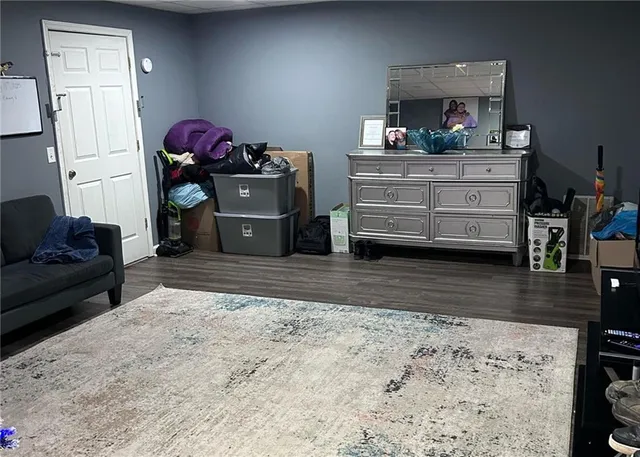 a kitchen with a refrigerator sink and stove