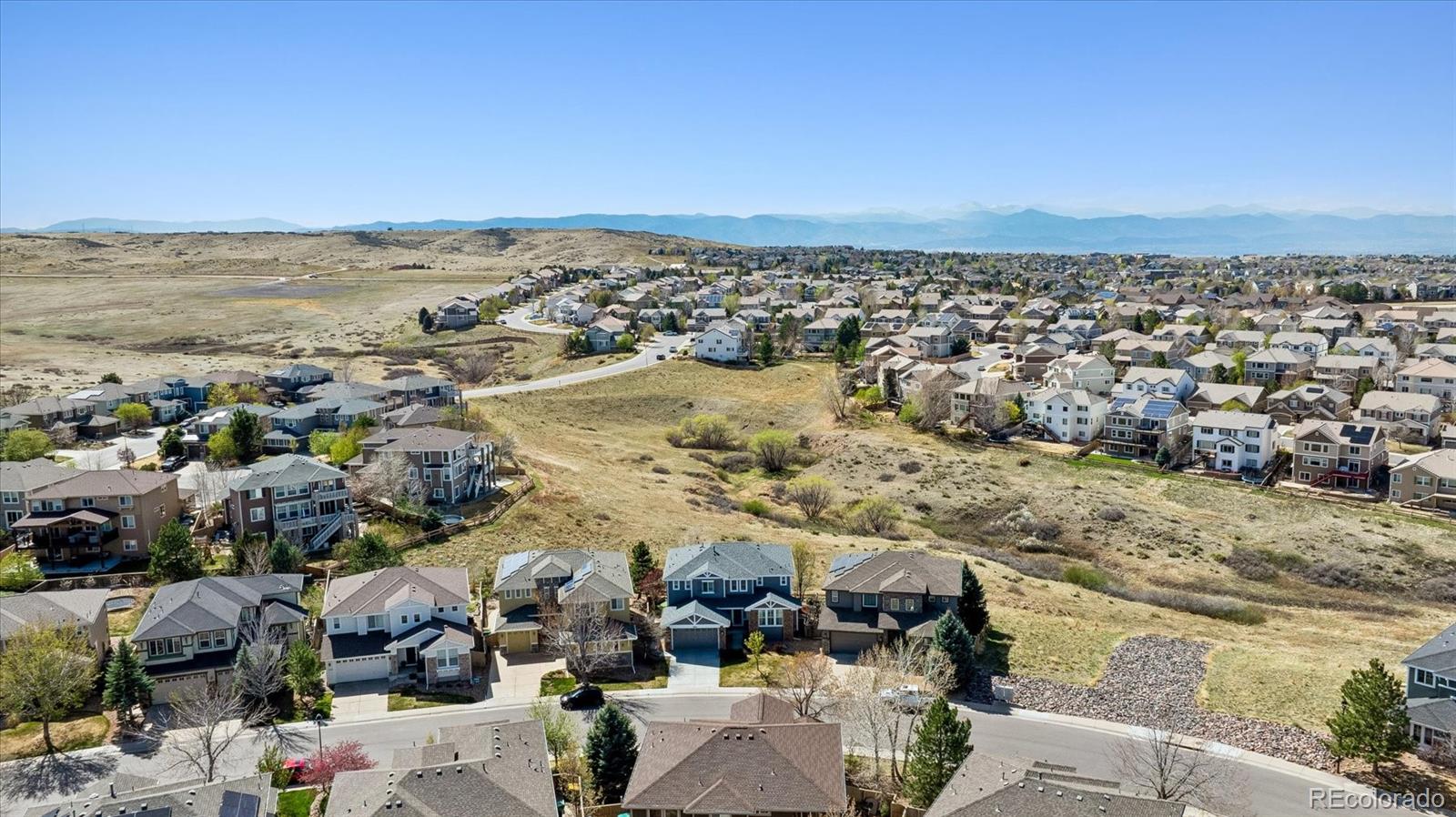 11025 Grayledge Circle Highlands Ranch, CO 80130 - Photo 40 of 46 a view of city and ocean