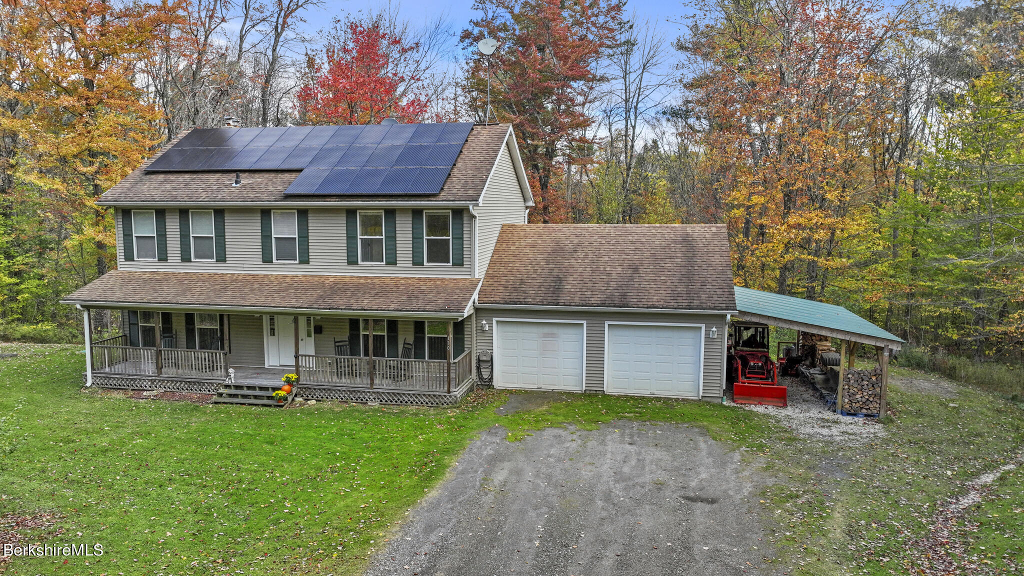 130 High St Hill Road Windsor, MA 01270 - Photo 2 of 50 a view of house with a yard and swimming pool