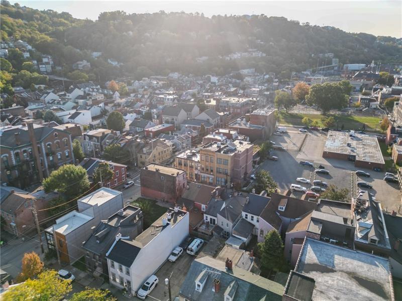 65 South 14th Street Pittsburgh, PA 15203 - Photo 19 of 24 an aerial view of a city with lots of residential buildings