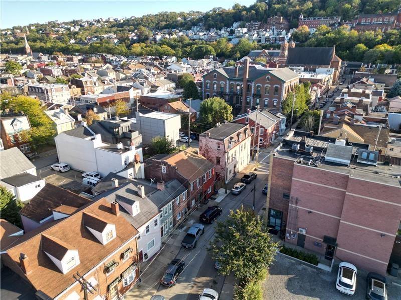 65 South 14th Street Pittsburgh, PA 15203 - Photo 21 of 24 an aerial view of a city with lots of residential buildings