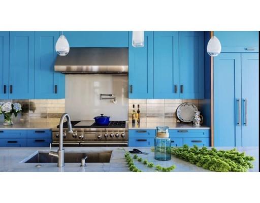 9 Sumner Lane Belmont, MA 02478 - Photo 9 of 29 a kitchen with a cabinets and outdoor seating