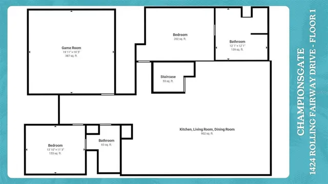 $5,000 | 1424 Rolling Fairway Drive, Davenport, FL 33896