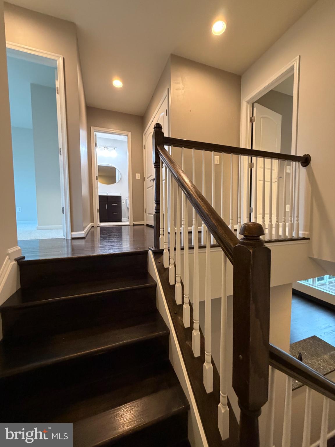 25333 Wakestone Terrace Chantilly, VA 20152 - Photo 69 of 109 Elegant staircase with modern flair.