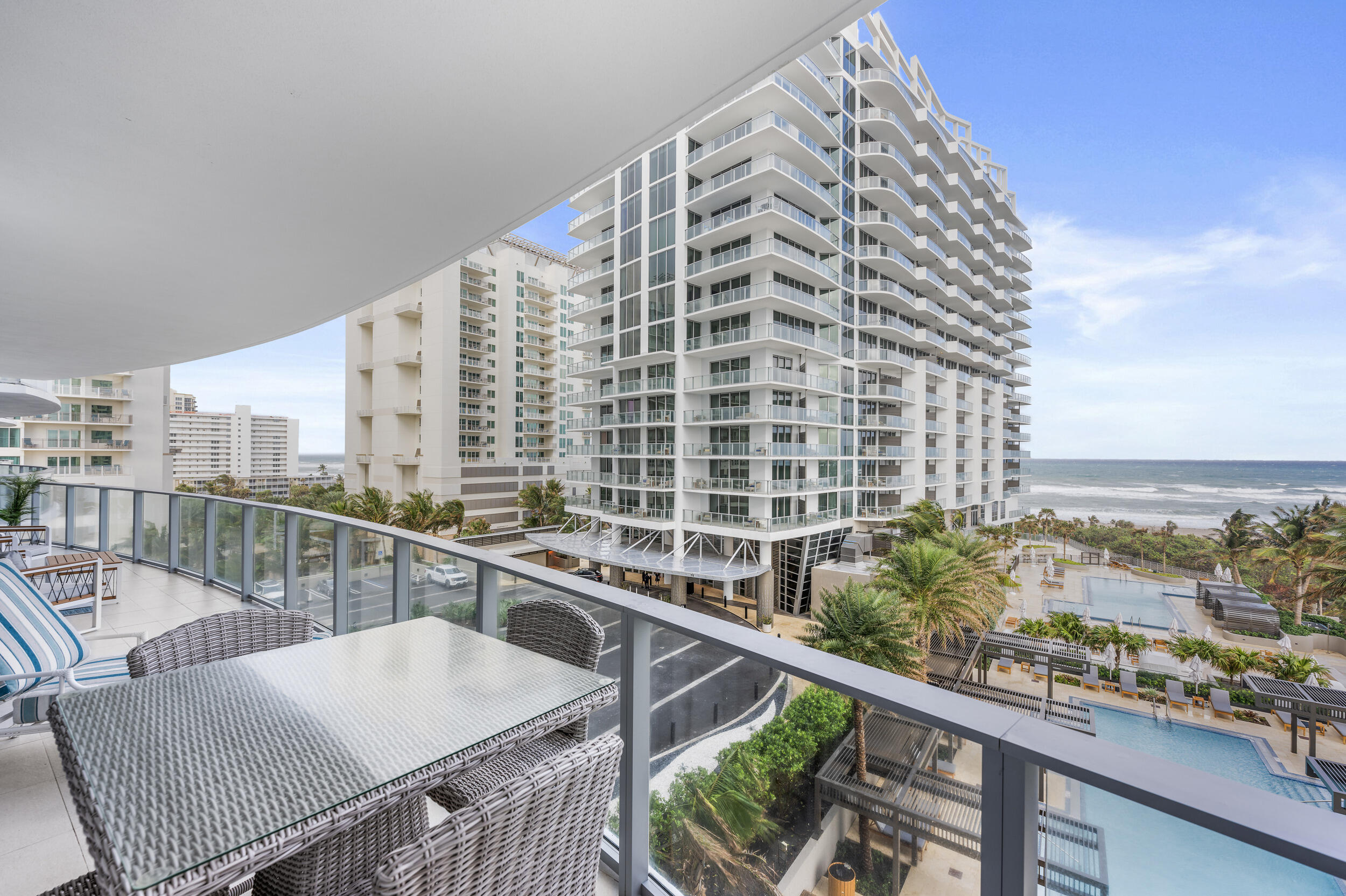 3100 North Ocean Drive, Unit 704 Riviera Beach, FL 33404 - Photo 9 of 69 Balcony Views