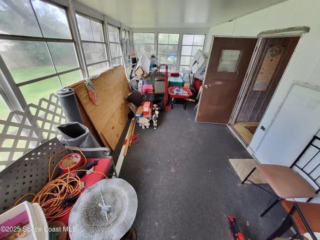 a very nice looking room with a large window