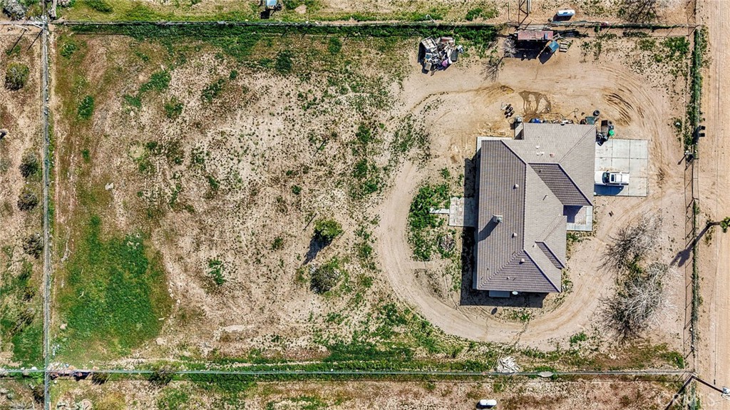 12865 Barbet Road Phelan, CA 92371 - Photo 49 of 51 an aerial view of a house with a yard