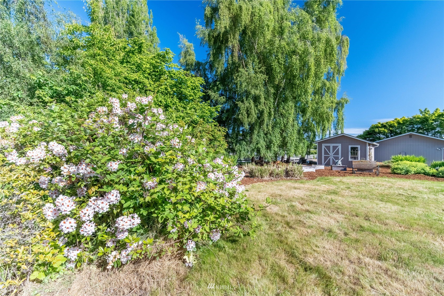 2192 Finn Hall Road Port Angeles, WA 98362 - Photo 28 of 40 a view of a house with a yard