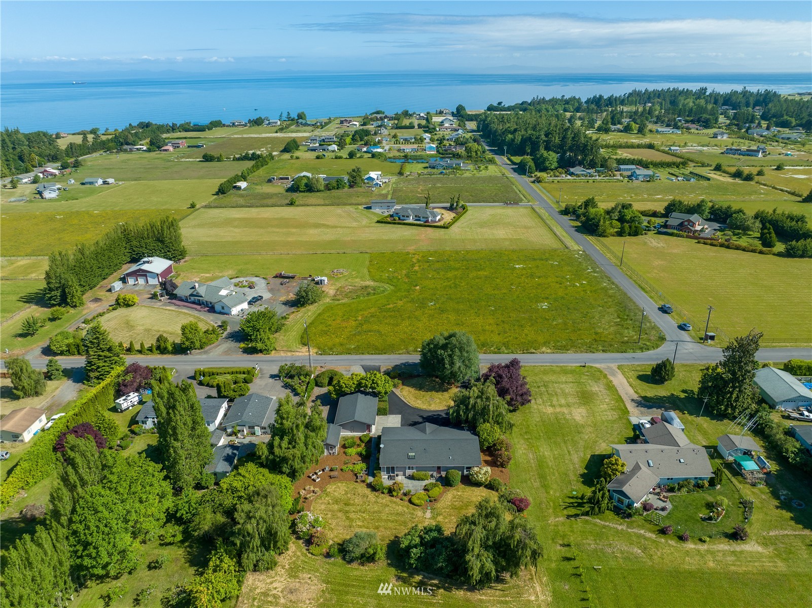 2192 Finn Hall Road Port Angeles, WA 98362 - Photo 39 of 40 a view of a lake with a city