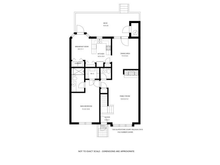 1303 Slatestone Court Raleigh, NC 27615 - Photo 17 of 19 Photo 17