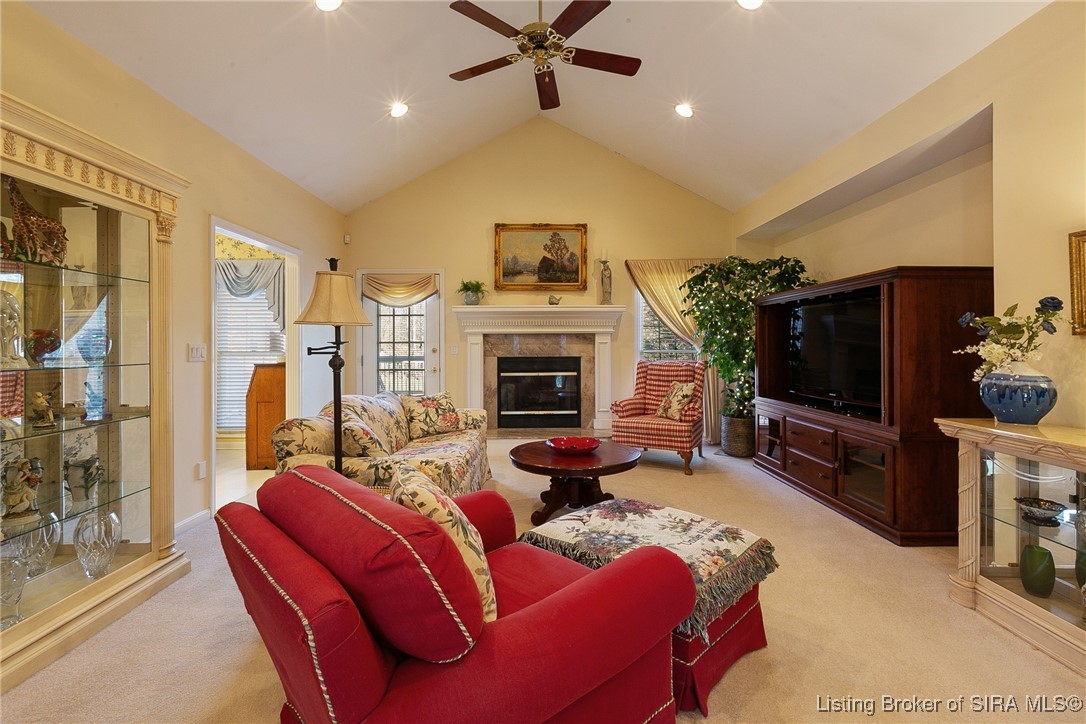 2001 Spring Creek Drive Floyds Knobs, IN 47119 - Photo 6 of 63 Straight ahead to this wonderful living room featu