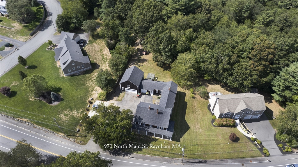 970 North Main Street Raynham, MA 02767 - Photo 40 of 42 an aerial view of a house with outdoor space