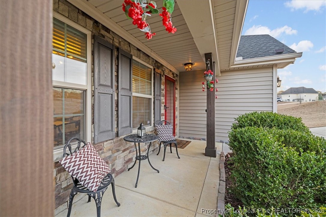 681 New Castle Lane Spring Lake, NC 28390 - Photo 6 of 50 a view of two chairs in the patio