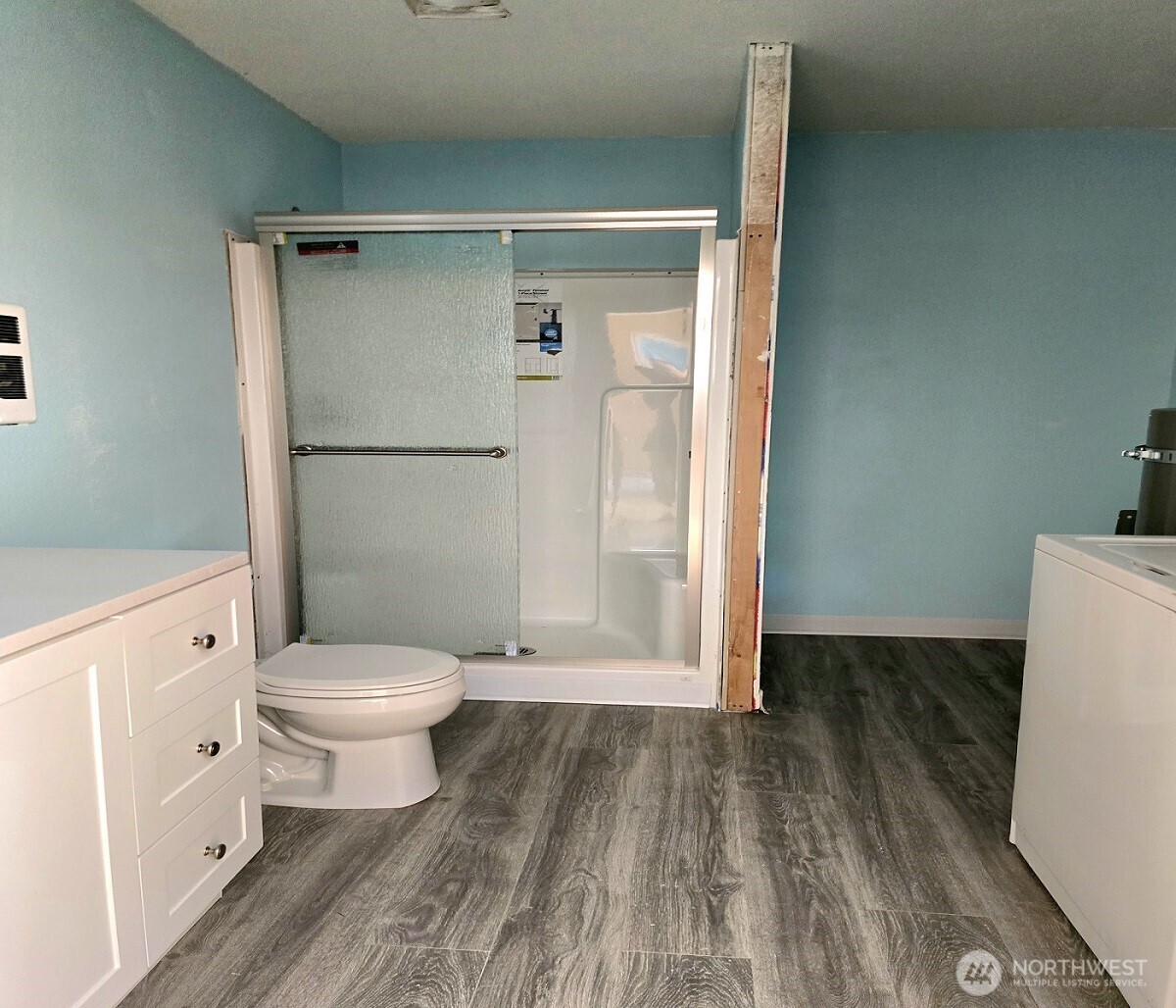 310 East Rauschert Road Grapeview, WA 98546 - Photo 9 of 11 a bathroom with a toilet and a shower