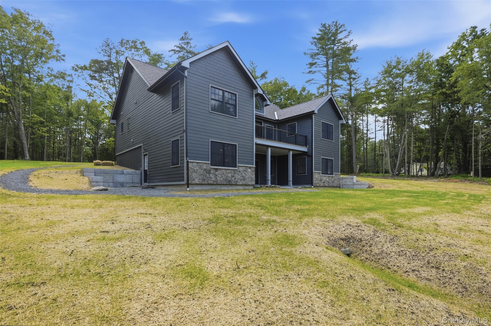 300 Van Tuyl Road Barryville, NY 12719 - Photo 19 of 50 a front view of house with yard and trees in the background