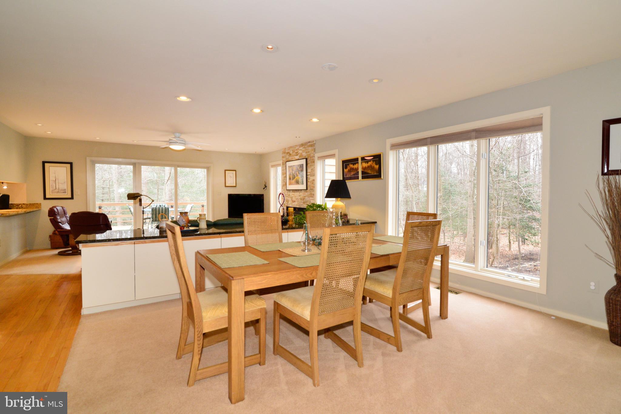 11410 Fieldstone Lane Reston, VA 20191 - Photo 12 of 50 a view of a dining room with furniture window and outside view