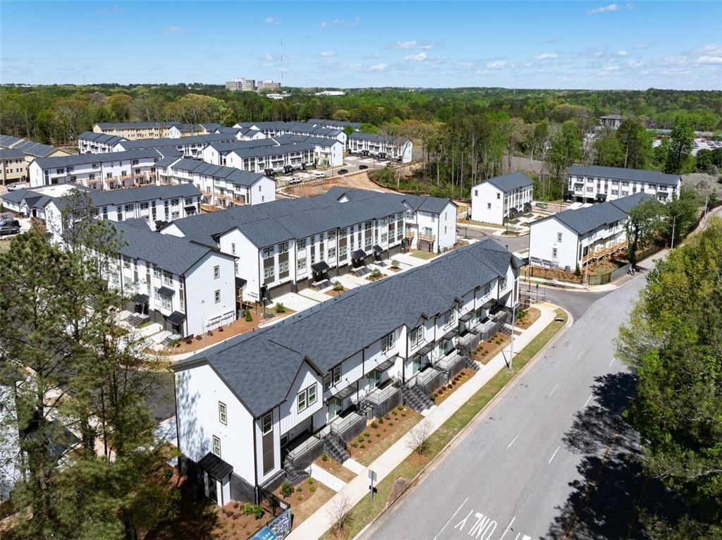 3960 Redan Road, Unit B1 Stone Mountain, GA 30083 - Photo 4 of 23 an aerial view of a city with lake view
