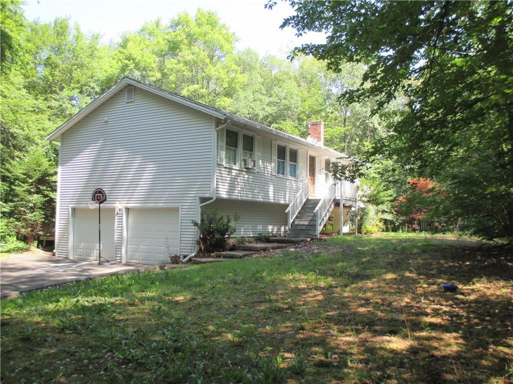 Exterior front.