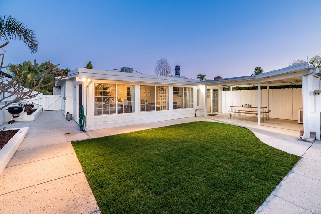 220 Coneflower Street Encinitas, CA 92024 - Photo 25 of 25 a view of a house with backyard and porch