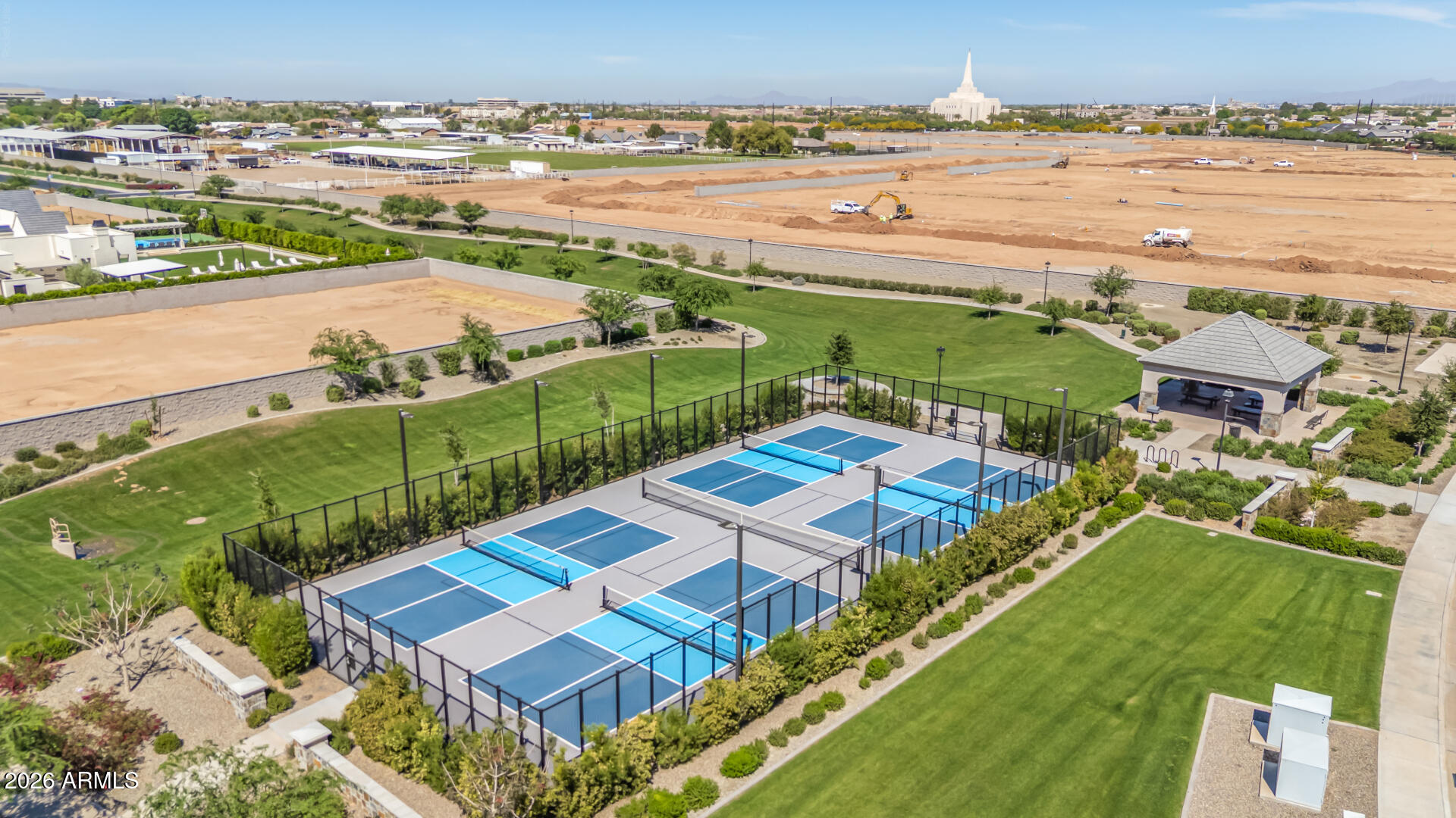 2595 East Blue Sage Road, Unit 101A Gilbert, AZ 85297 - Photo 12 of 33 Private Community Pickleball Courts