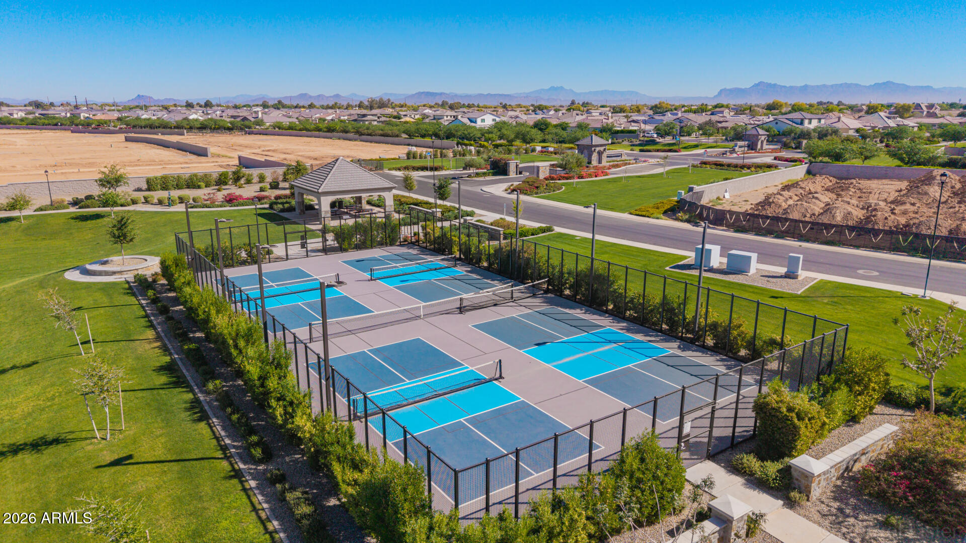 2595 East Blue Sage Road, Unit 101A Gilbert, AZ 85297 - Photo 10 of 33 Private Community Pickleball Courts