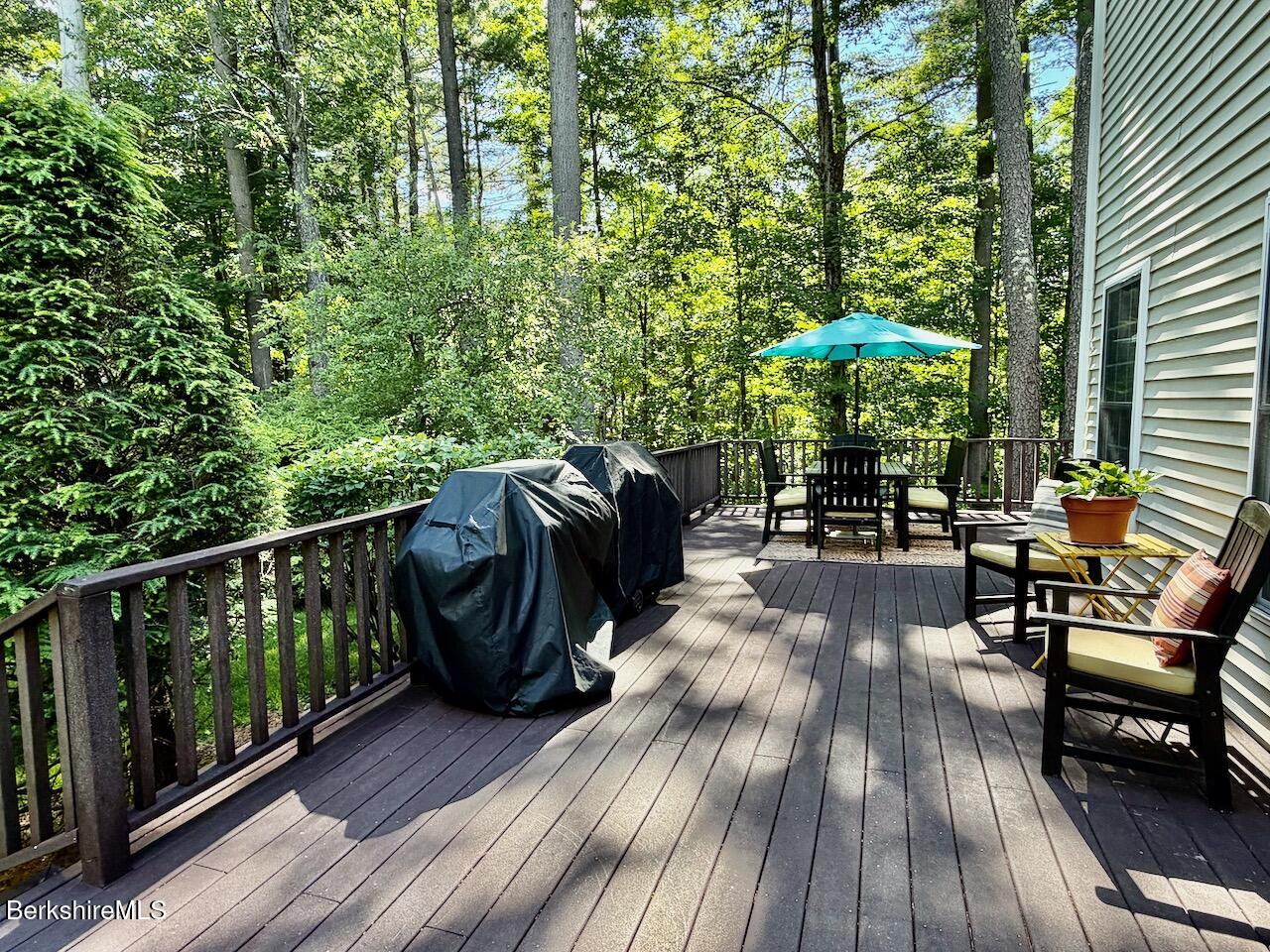166 East Dugway Road Lenox, MA 01240 - Photo 49 of 66 "tree house" deck