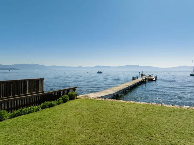 a view of a house with wooden floor