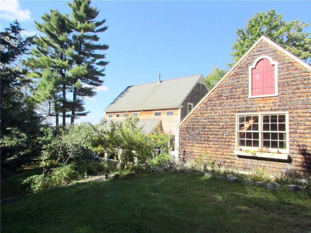 274 Pinnacle Road Canaan, ME 04924 - Photo 32 of 35 Yard, side of garage and the house