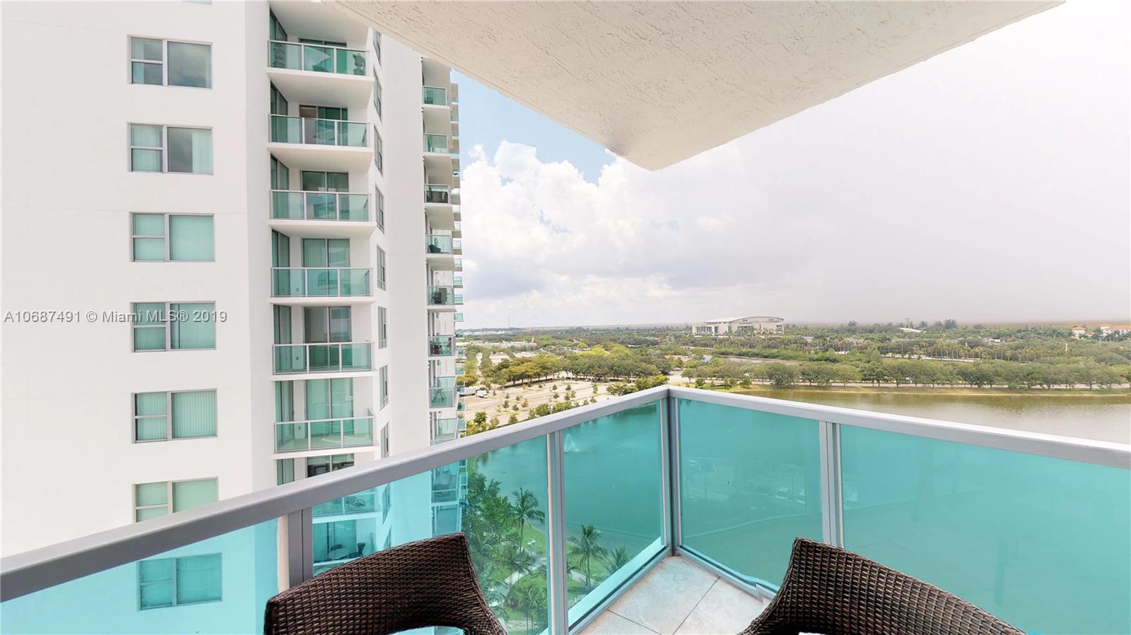 2641 North Flamingo Road, Unit 1401N Plantation, FL 33323 - Photo 16 of 49 a view of a city from a balcony
