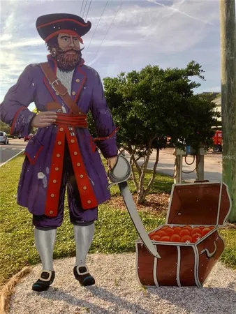 a view of a wooden door