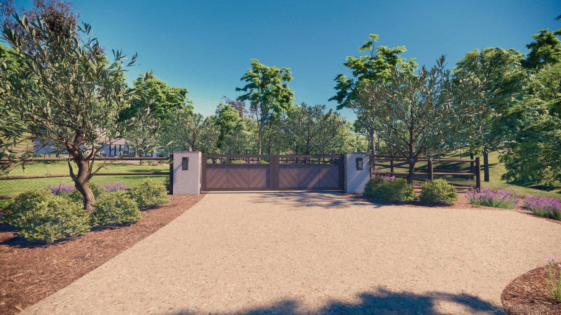 16256 Via Del Alba Rancho Santa Fe, CA 92067 - Photo 12 of 64 a view of a backyard with plants and trees