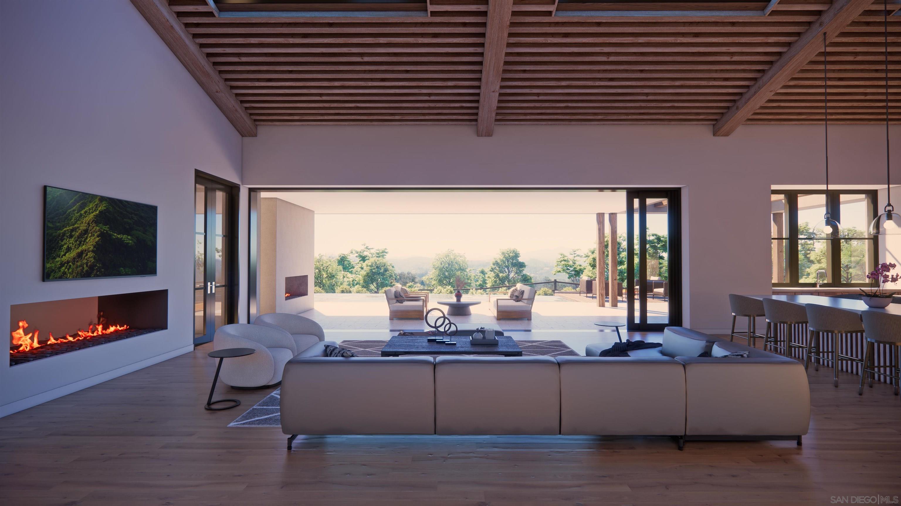 16256 Via Del Alba Rancho Santa Fe, CA 92067 - Photo 18 of 64 a living room with furniture and a flat screen tv