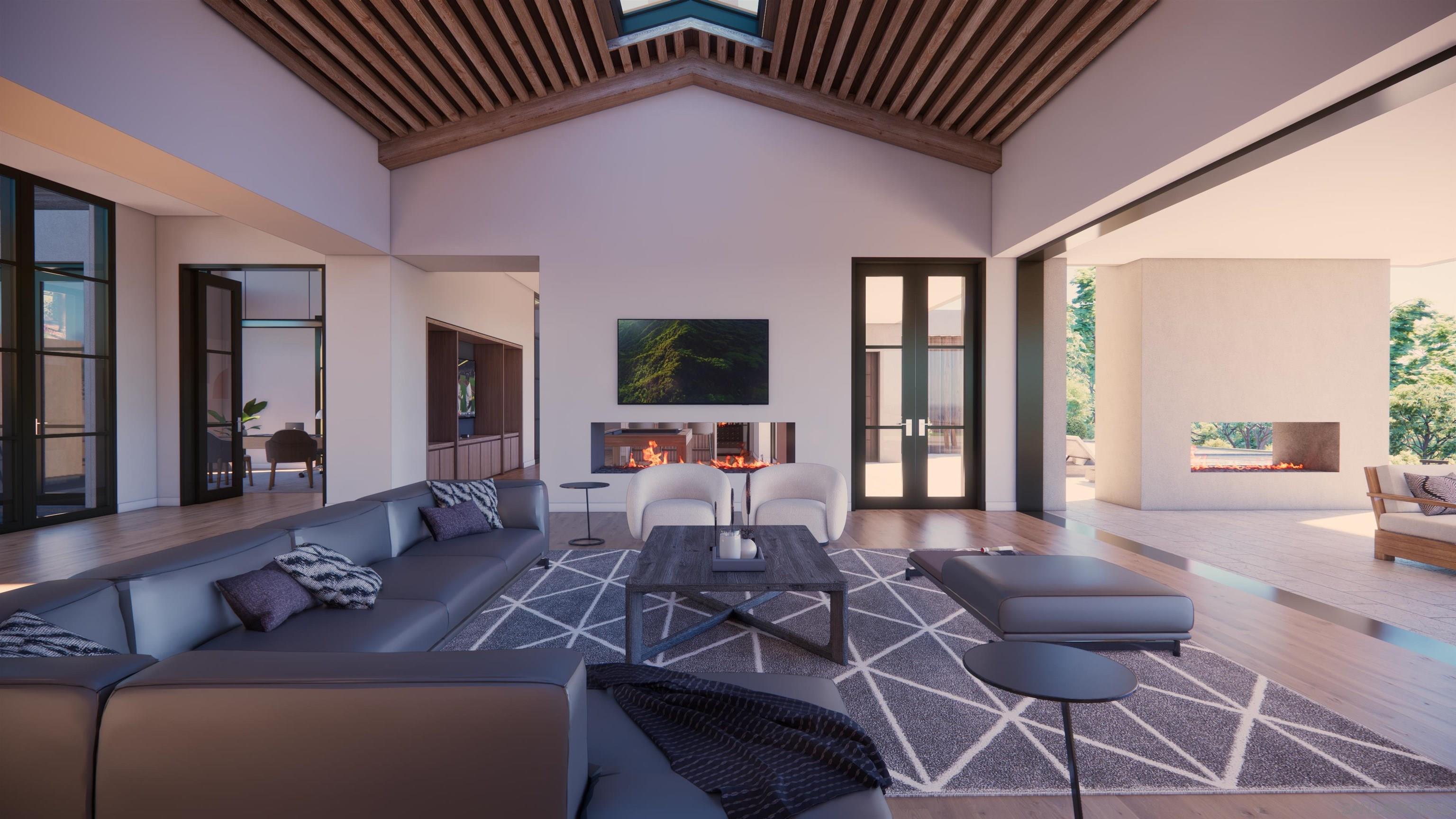 16256 Via Del Alba Rancho Santa Fe, CA 92067 - Photo 20 of 64 a living room with furniture and a large window