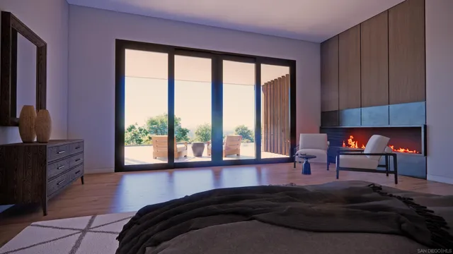 a bathroom with a toilet sink vanity and granite