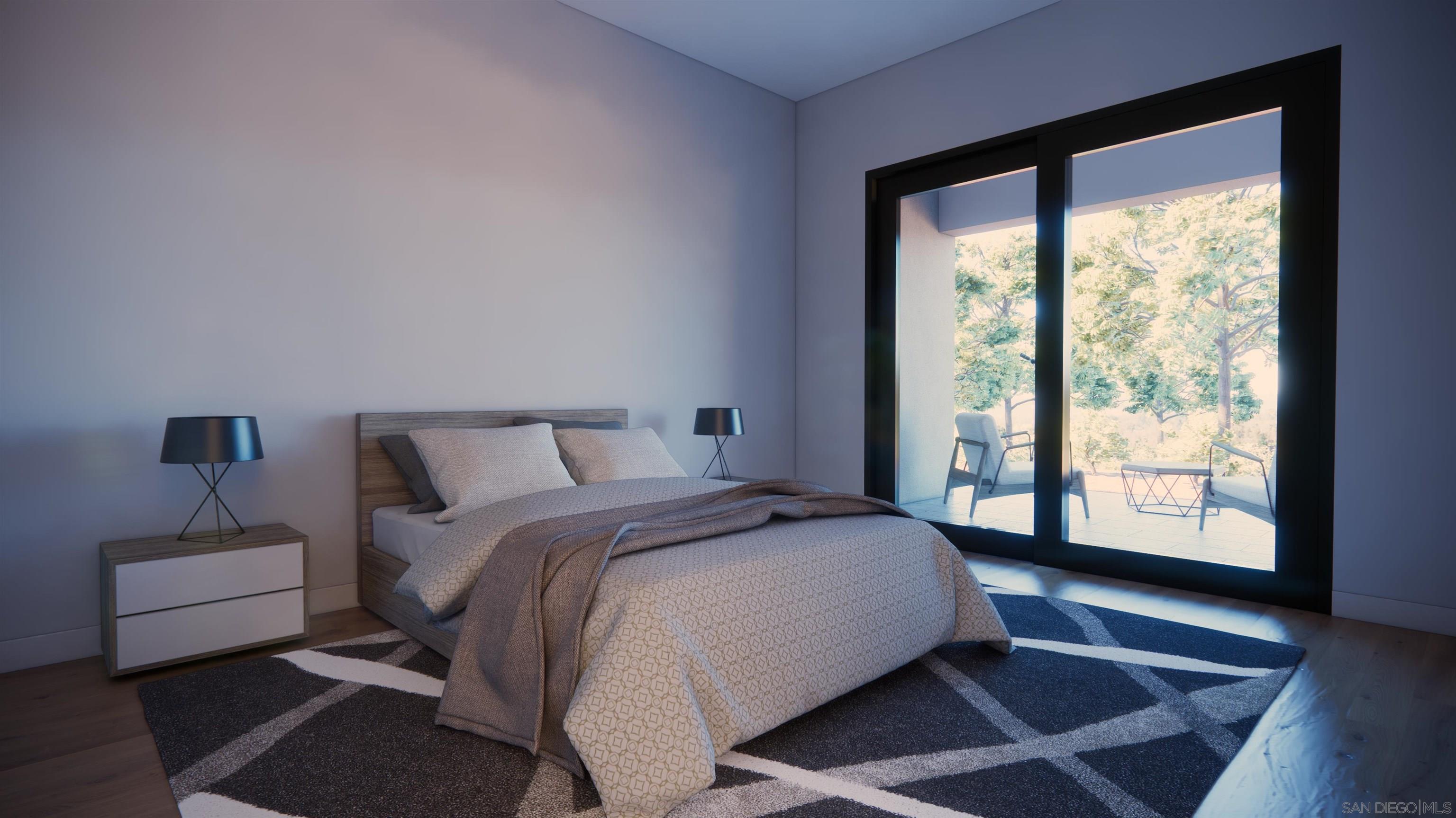 16256 Via Del Alba Rancho Santa Fe, CA 92067 - Photo 47 of 64 a spacious bedroom with a bed and a large window