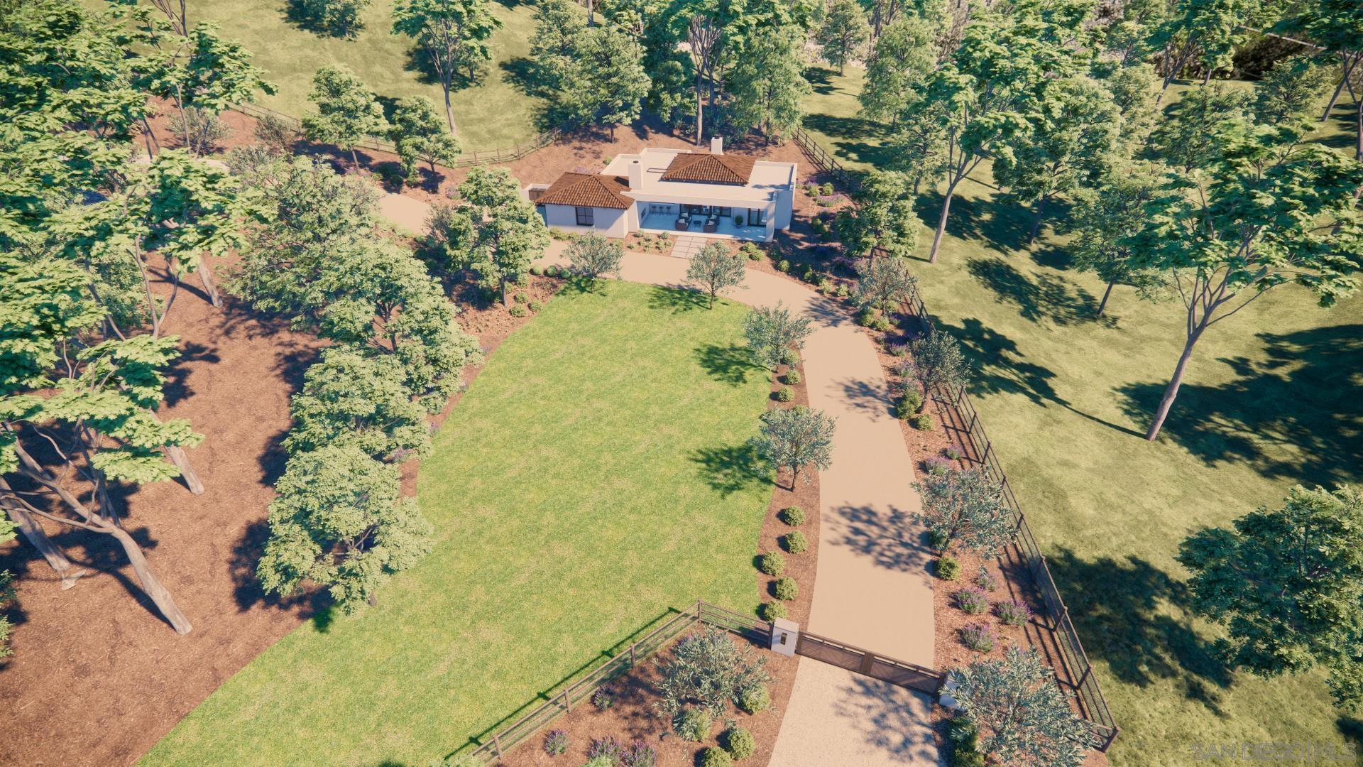 16256 Via Del Alba Rancho Santa Fe, CA 92067 - Photo 54 of 64 an aerial view of residential houses with outdoor space