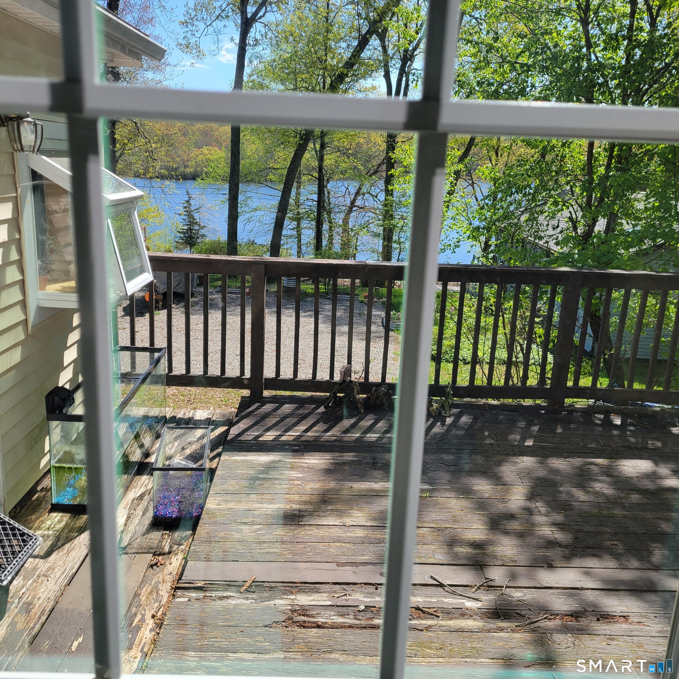 22 Ridgewood Road East Haddam, CT 06415 - Photo 3 of 28 A view from the kitchen of Lake Hayward