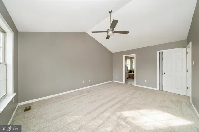 a view of an empty room with window