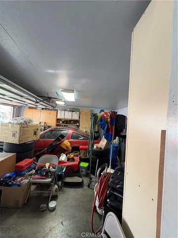 a view of car garage