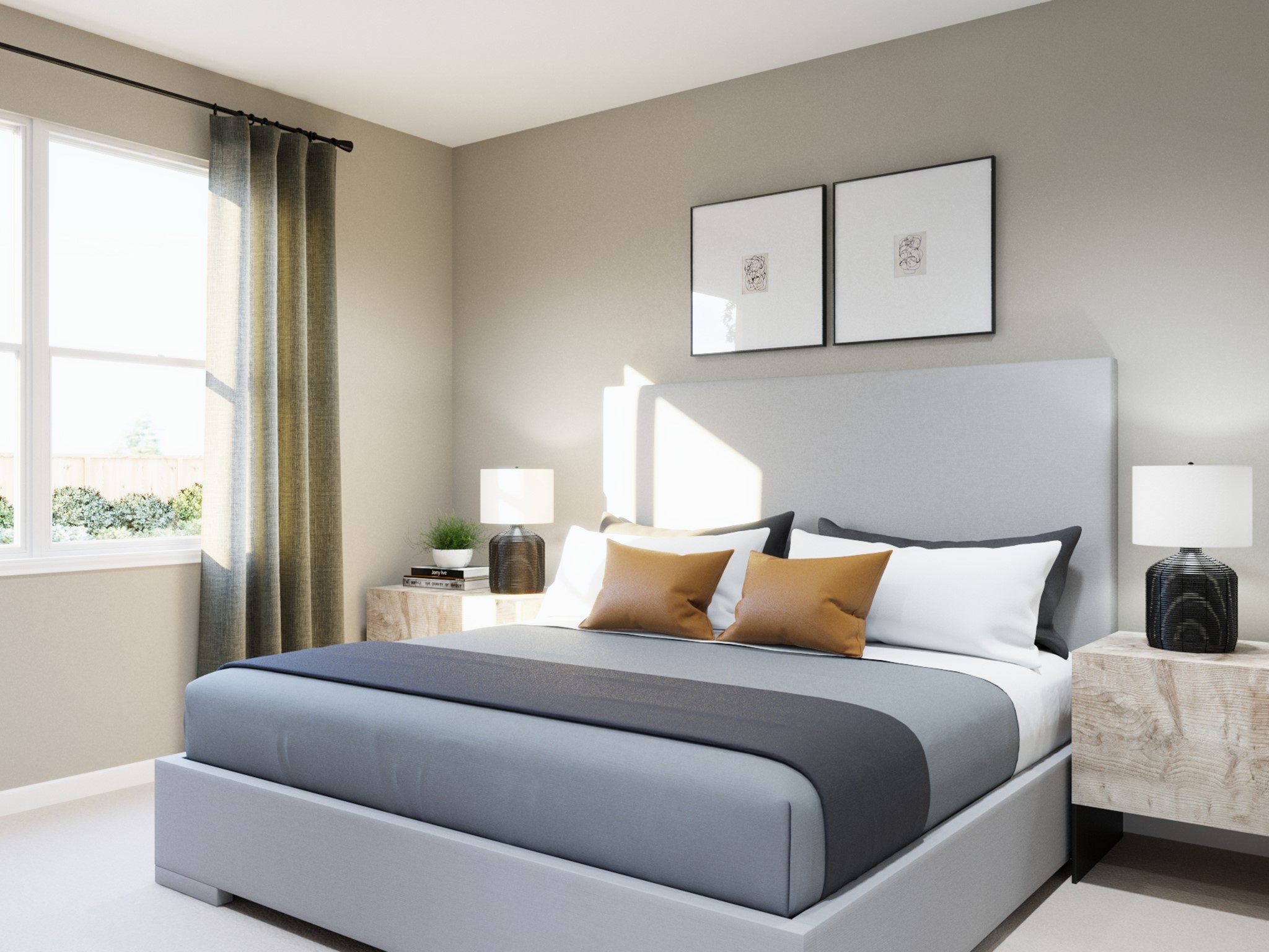 13650 Kit Run Splendora, TX 77372 - Photo 22 of 35 a bedroom with a large bed and a large window