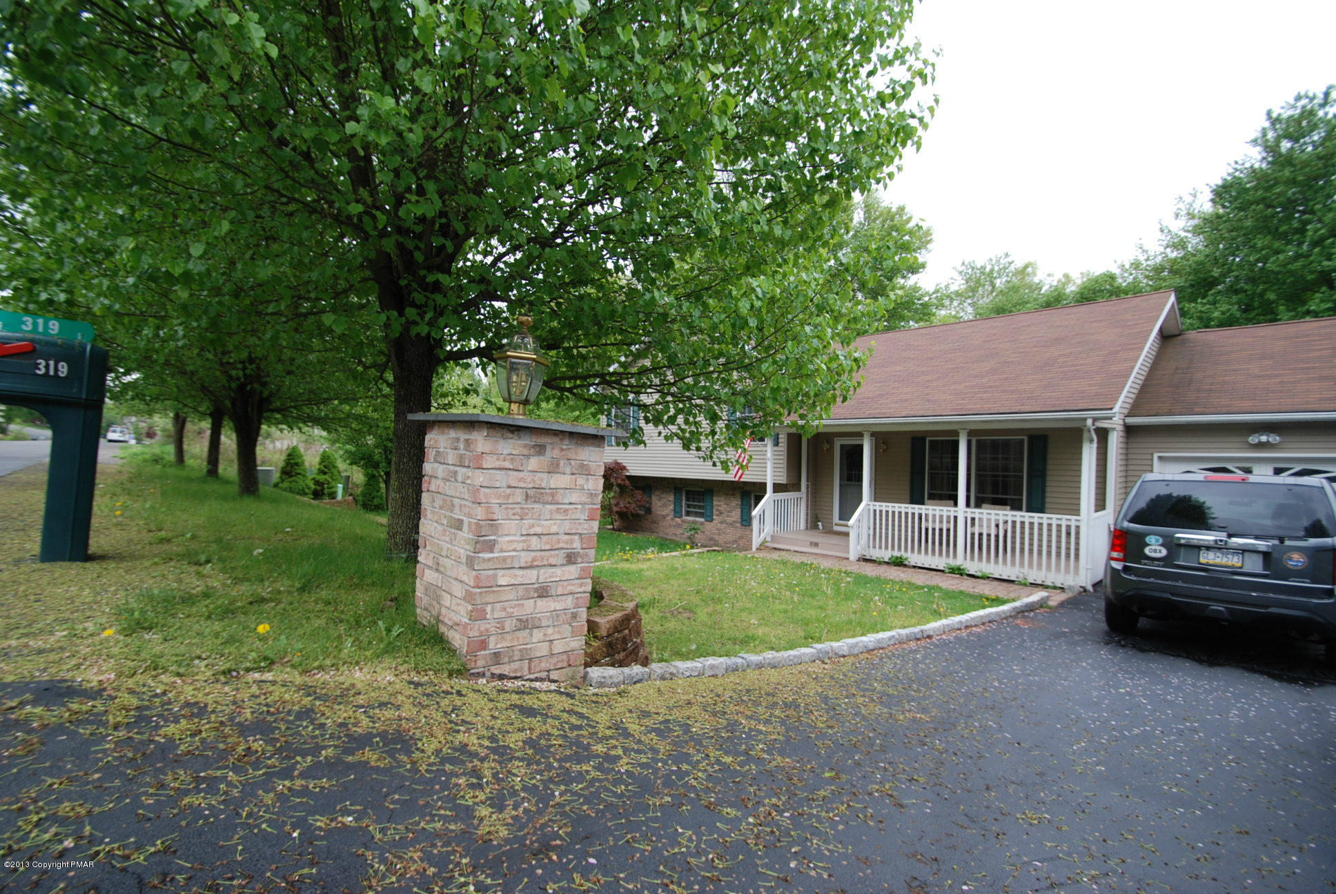 319 Edgemont Road Stroudsburg, PA 18360 - Photo 24 of 26 Brick Pillar (2) at Driveway Enterance