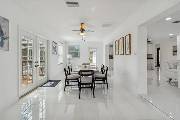 a view of a livingroom with furniture and window