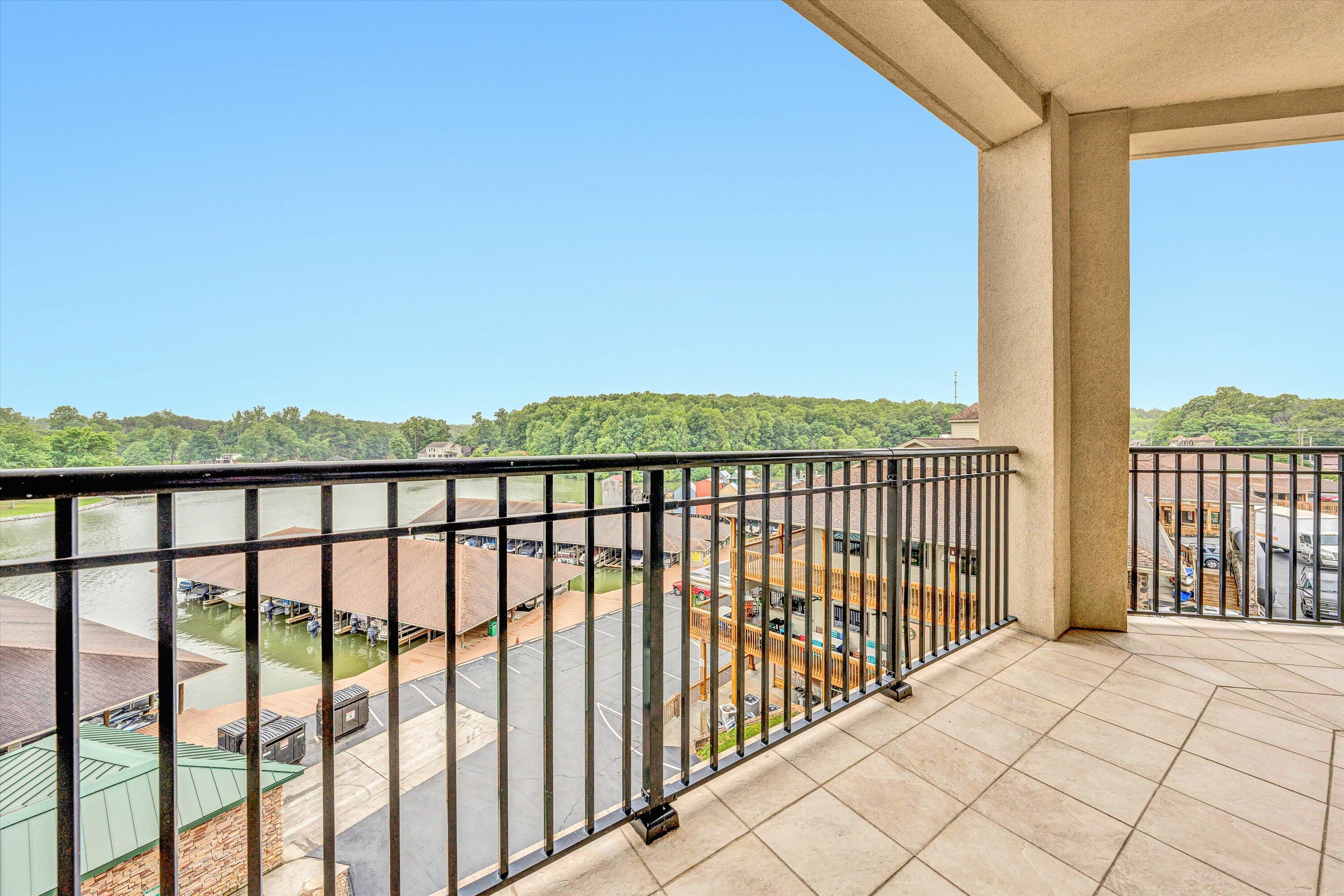 100 Bridgewater Pointe Place, Unit 401 Moneta, VA 24121 - Photo 25 of 39 a view of city from a balcony